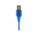 Cable USB To Mini 5pin (0.45M) Blue